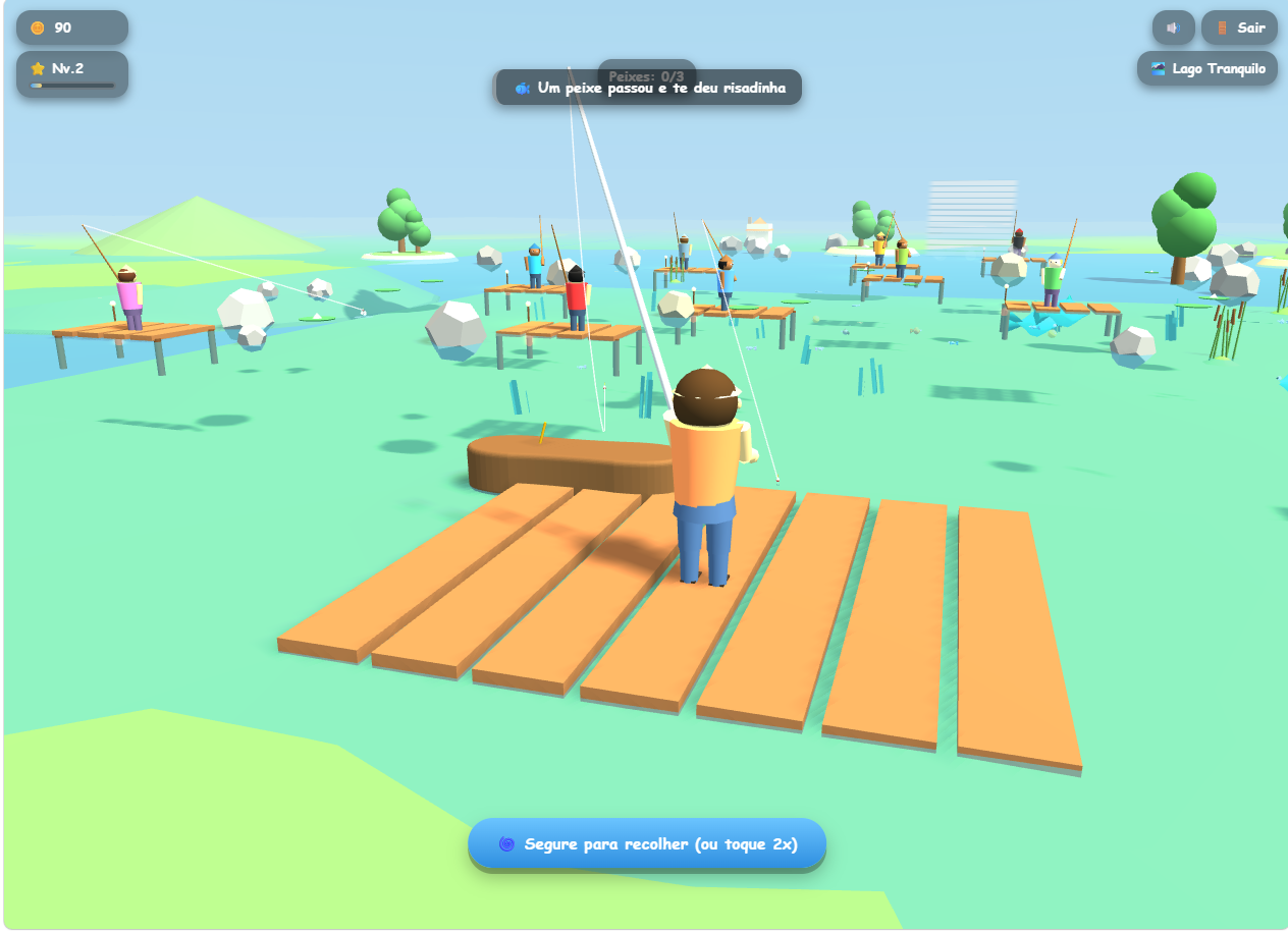 Pesca Real 3D - Jogo educativo de pesca em 3D