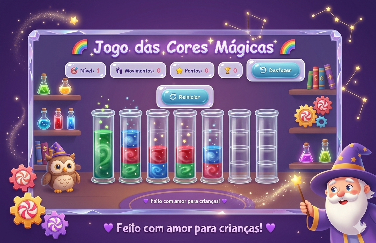 Water Color Kids - Junte as cores no vidro